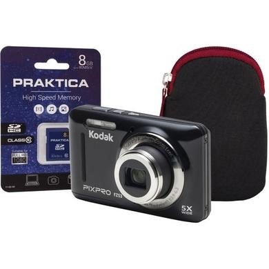 #3105 Kodak PIXPRO FZ53 良好 Kodak PixPro FZ53 Digital Compact Camera - Red: Amazon.co.uk
